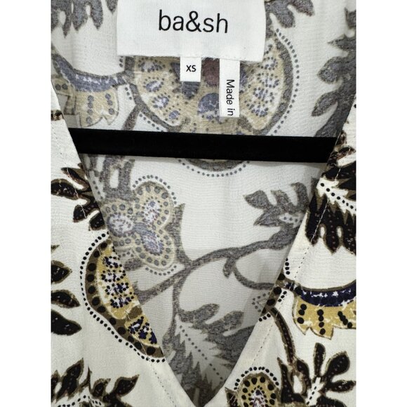 BA&SH Women Robe Volver Dress XS - Picture 4 of 6